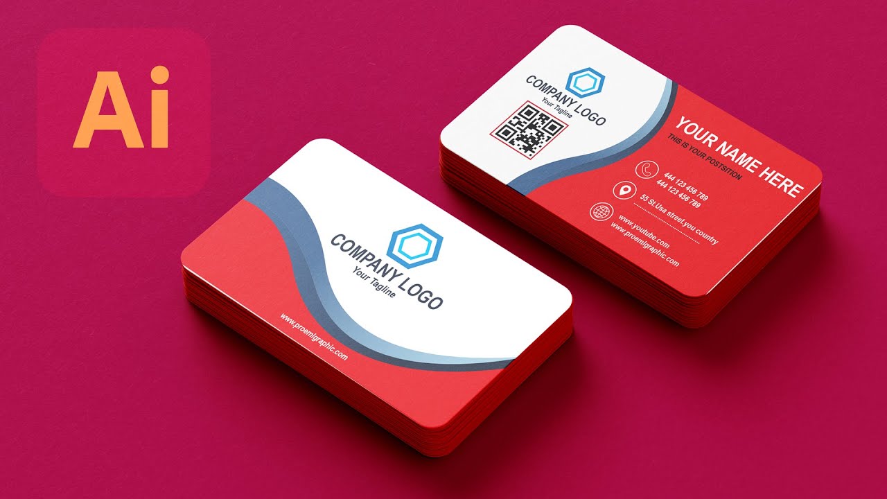 How to Design your Business Card | In illustrator CC : Basic Things to Know | PROEML GRAPHIC