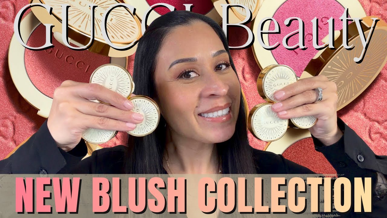 Free GIVEAWAY!  | NEW Gucci Beauty Try On 🩷 GLOW BLUSHES