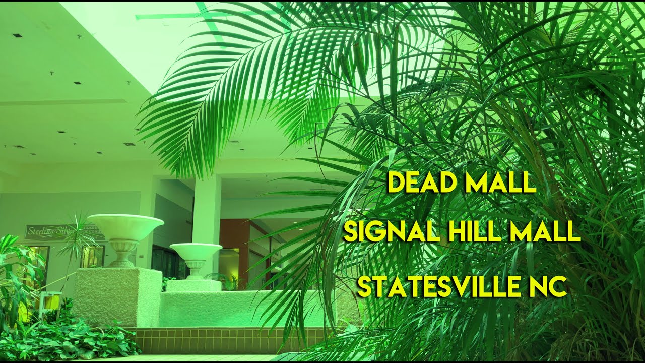 ТОРГОВЫЙ ЦЕНТР DEAD MALL — ТОРГОВЫЙ ЦЕНТР SIGNAL HILL — СТЕЙТСВИЛЛ, Северная Каролина — РЕДКАЯ КА...
