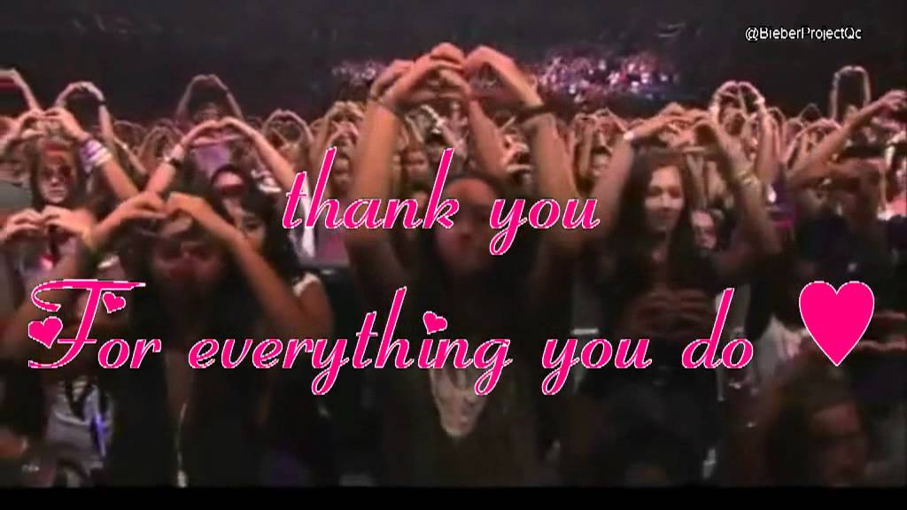 Thank You JB - Fan made