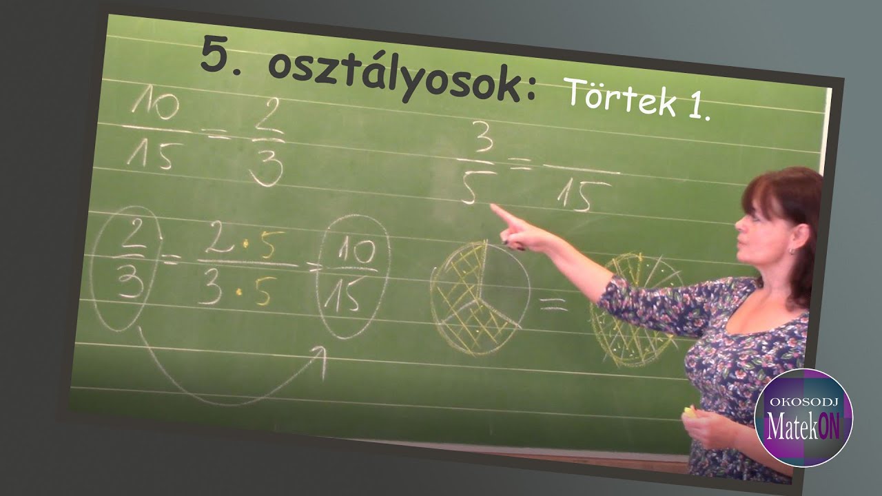 5. osztályosok: TÖRTEK 1.