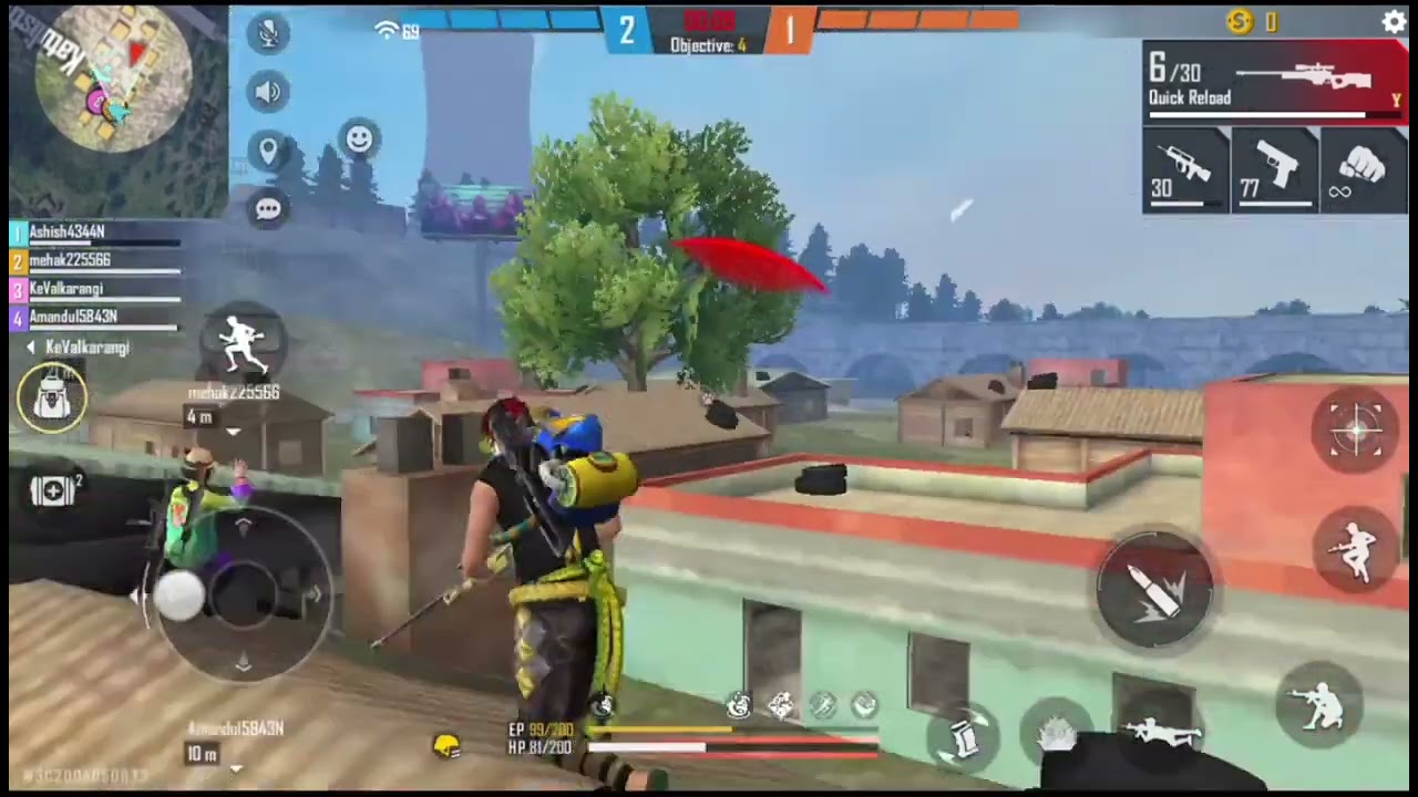 #freefire #gareena #A33_Gaming  famas//P90//AWM op damage🔥🔥🔥 level up