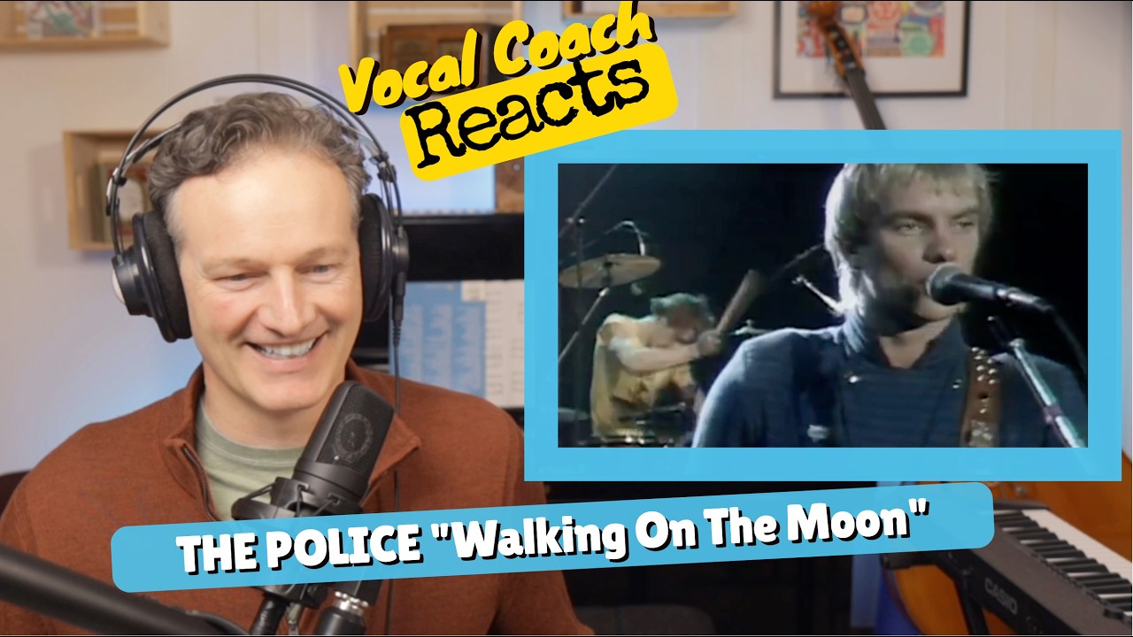 Реакция преподавателя вокала на песню THE OLICE &laquo;Walking On The Moon&raquo;