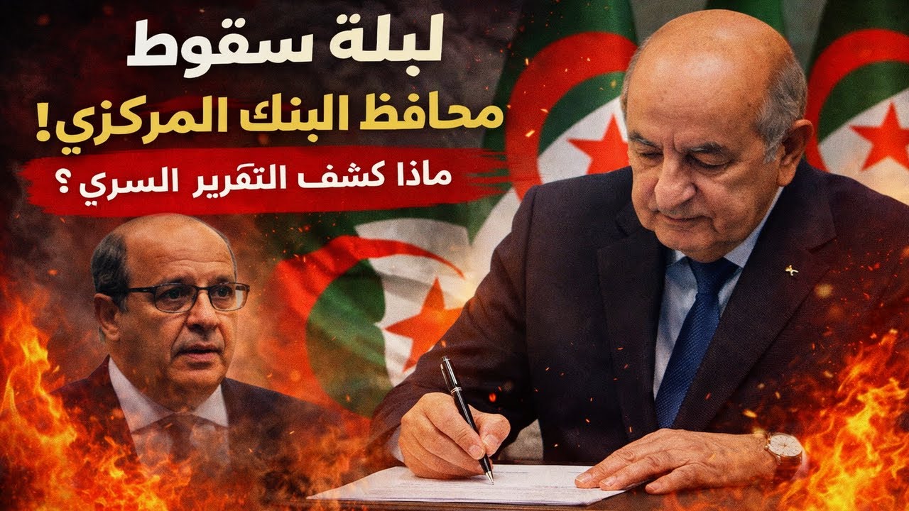 الجزائر: ليلة سقوط محافظ البنك المركزي.. ماذا كشف 