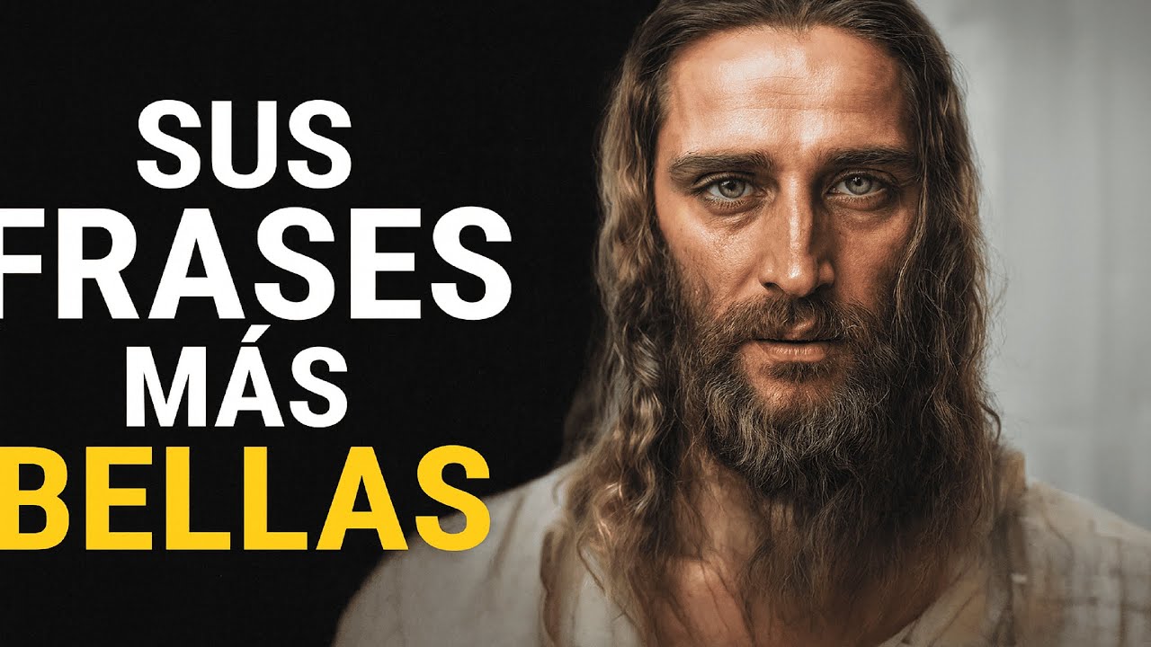 Bell&iacute;simas frases de Jes&uacute;s de Nazaret que llegan al alma!