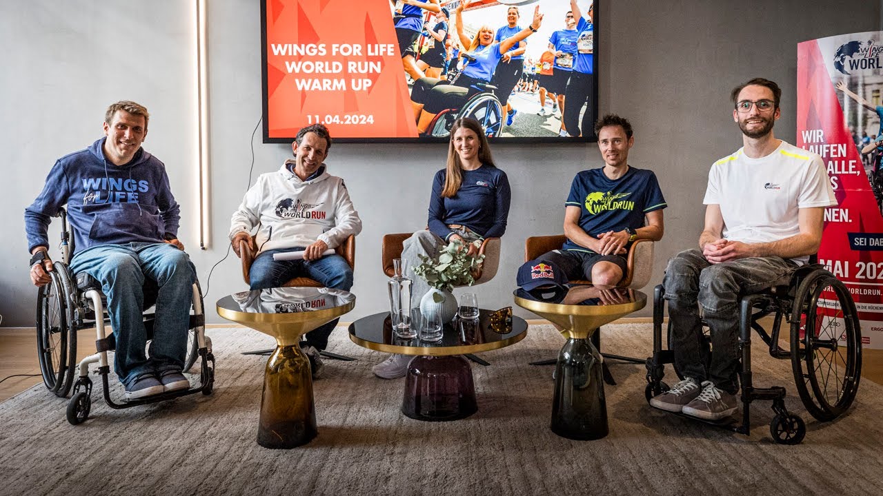 Wings for Life World Run 2024: Kickoff-Event im Audi House of Progress