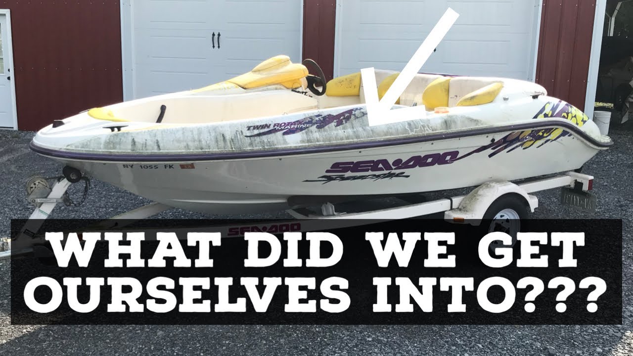 JET BOAT RESTORATION! Seadoo Speedster Part 1