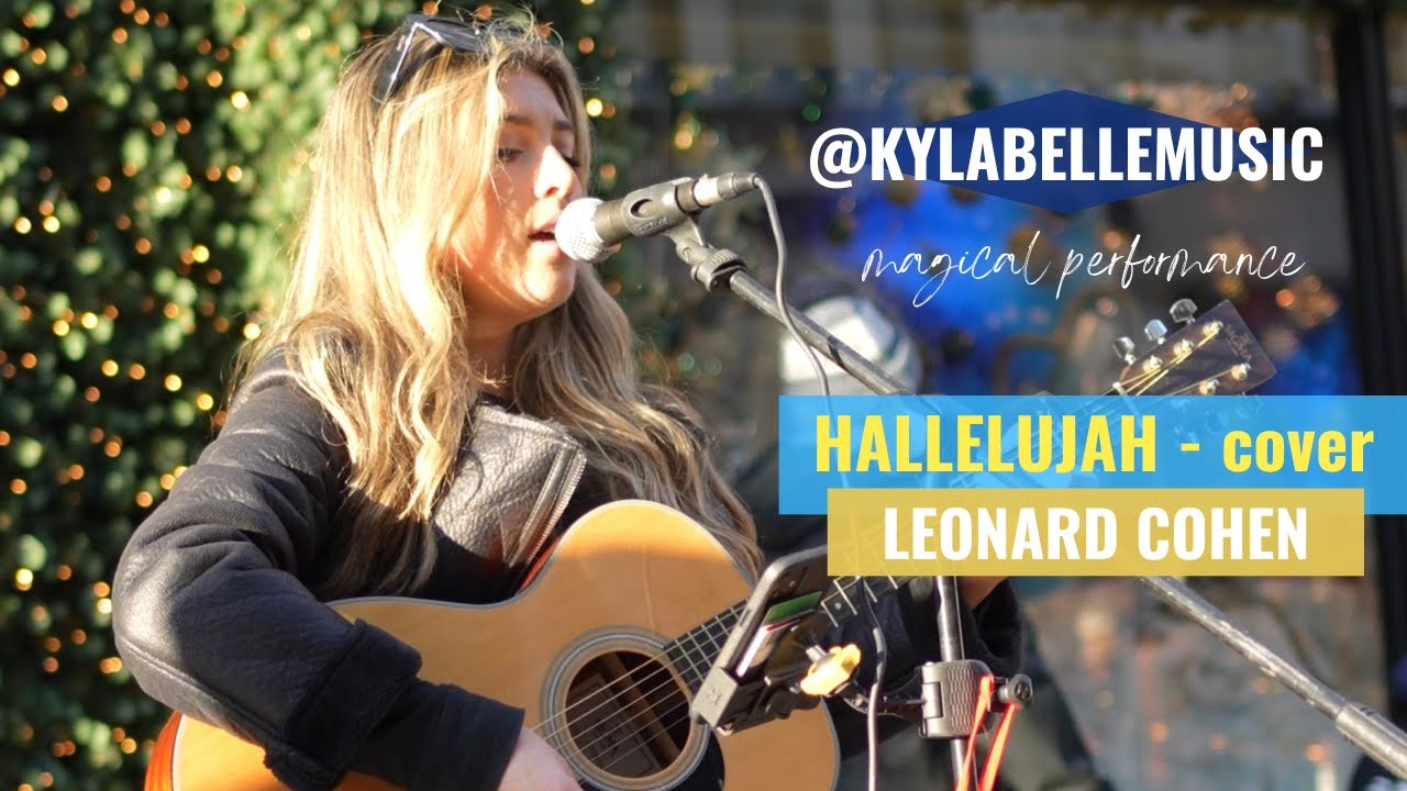 Incredible voice of Kylabelle performs Hallelujah cover (Dec.8th)@KylabelleMusic   4K