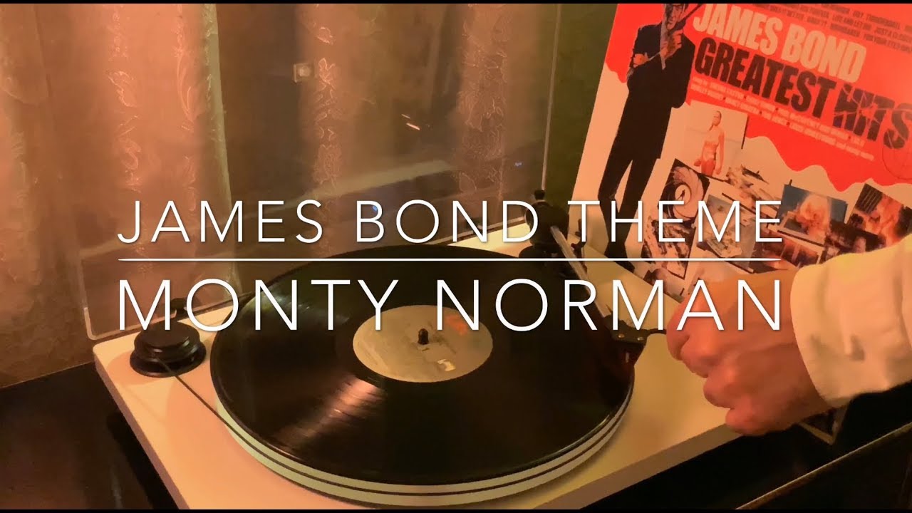 James Bond Theme on VINYL | Monty Norman | 007 Music Soundtrack | Sean Connery, Daniel Craig