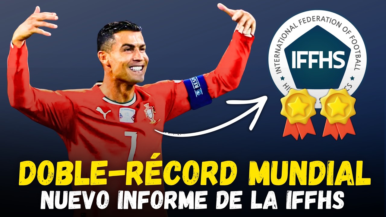 🎖️🎖️ CRISTIANO RONALDO ha sido RECONOCIDO como el ÚNICO JUGADOR con un DOBLE-RÉCORD MUNDIAL en 2025