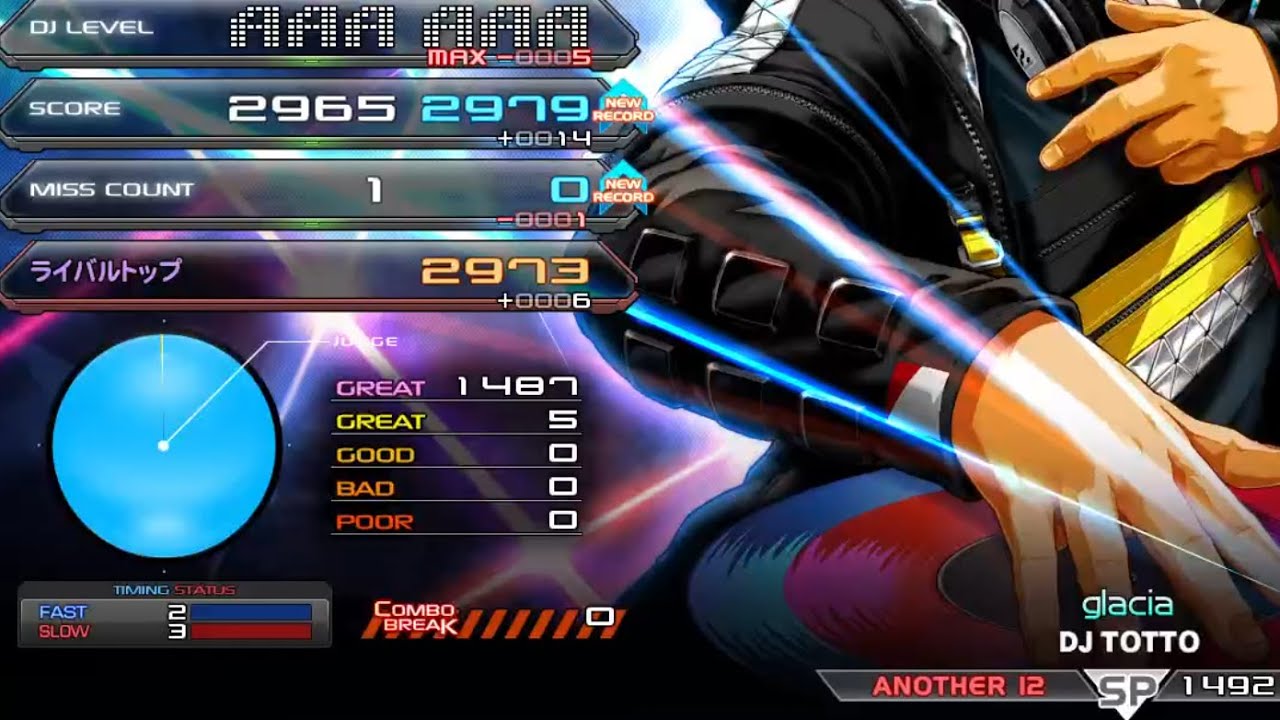 【全国TOP】glacia MAX-5【beatmaniaIIDX】