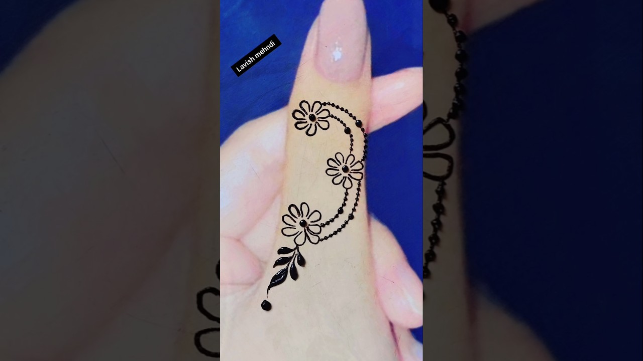 beautiful flowers fingers mehndi design styles mehndi henna 