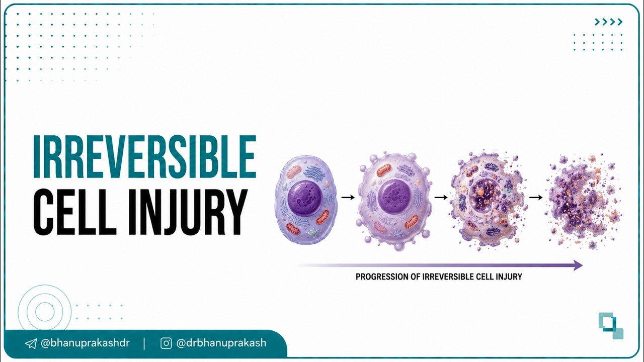 Irreversible Cell Injury / Pathology (Animation)