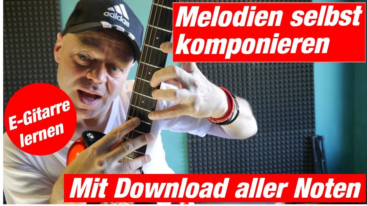 Komponieren, so einfach gehts E-Gitarre lernen 🎸