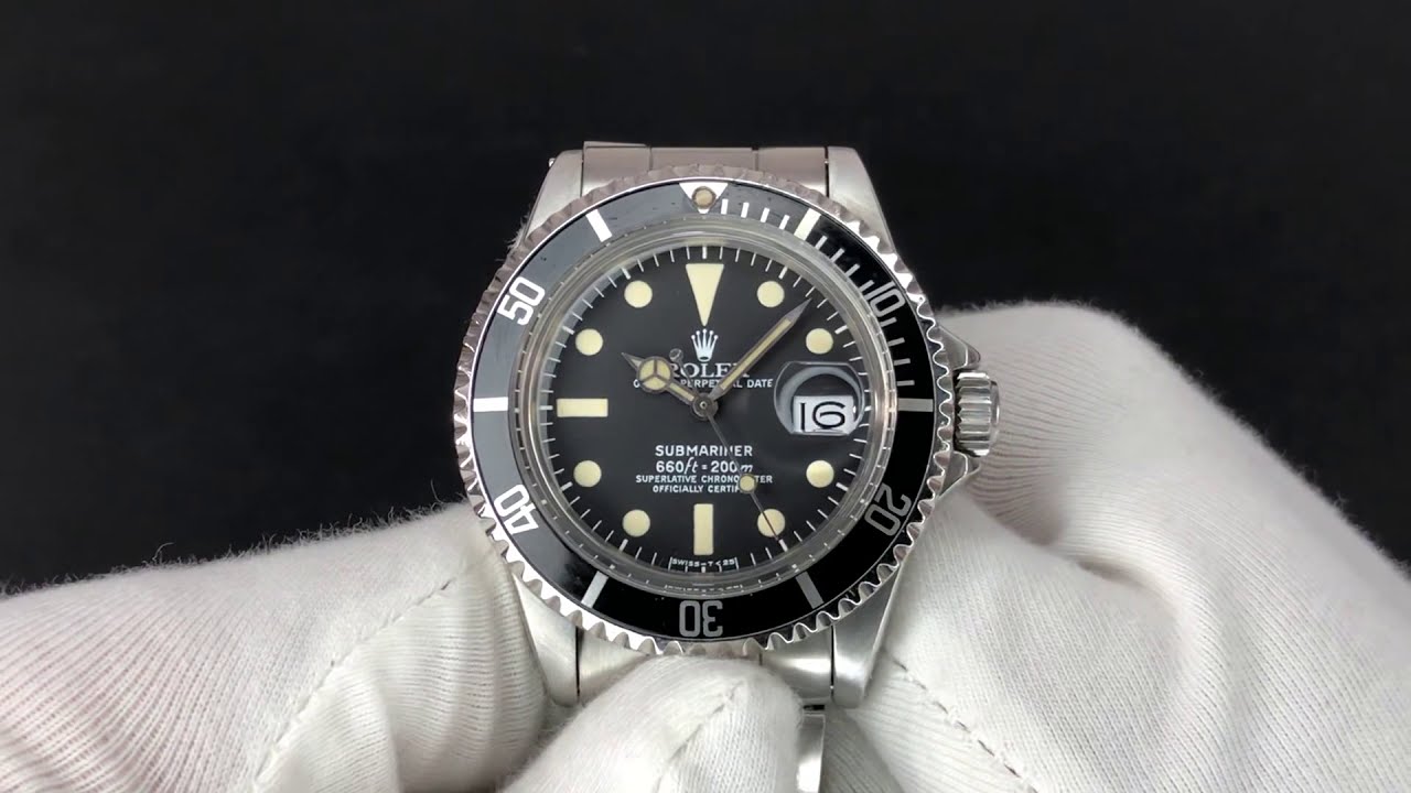 Rolex 1680 Submariner Date, 1970 Cal. 1570 Maxi Dial