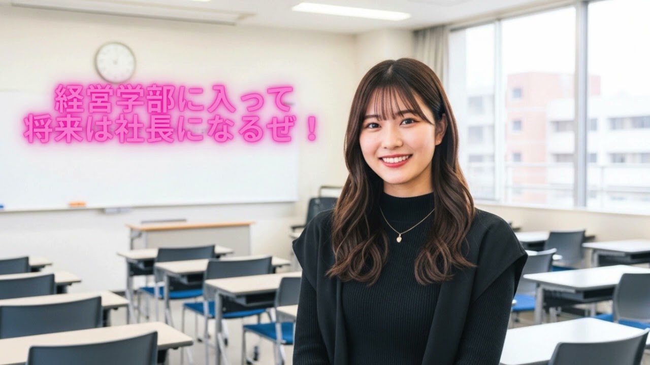 【Suno AI】経営学部に入って将来は社長になるぜ！【アイドルソング】