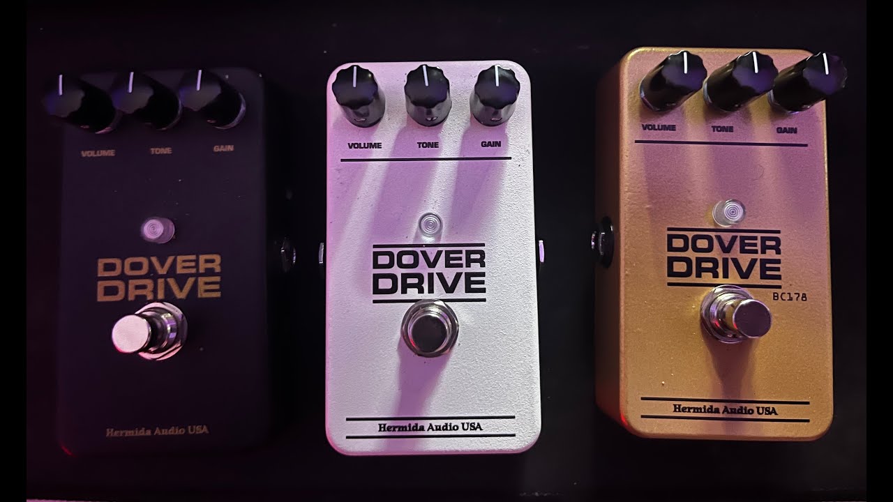 Dover Drive Comparison (Old School, Germanium, BC178)