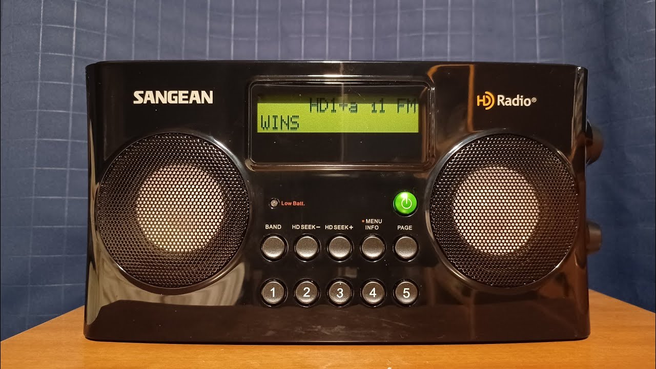 Sangean HDR-16 HD/FM/AM Portable Radio