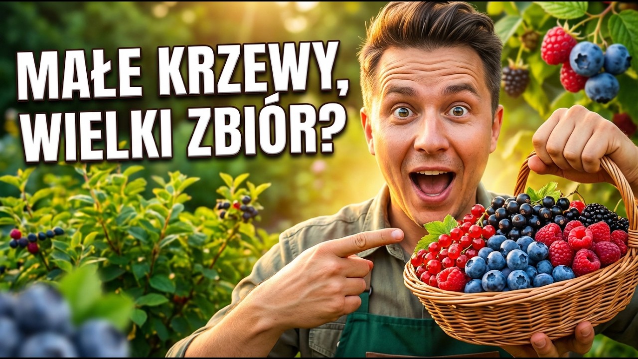 Małe krzewy. Ogromne plony. 12 roślin, które przewyższają drzewa!
