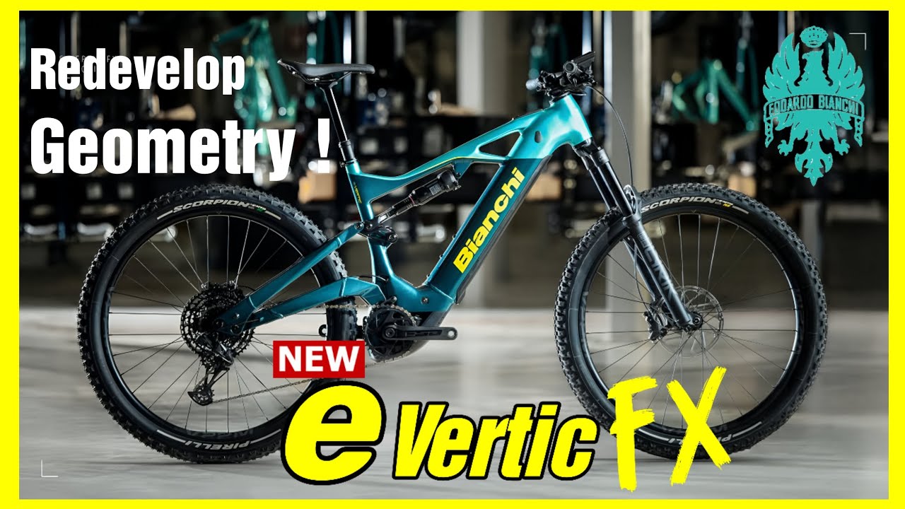 New Bianchi E-Vertic FX | The Trail ebike revolution ! Powerful eMTB