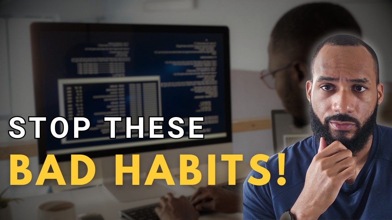 5 Bad Habits to Stop Thinking Like a Junior Developer