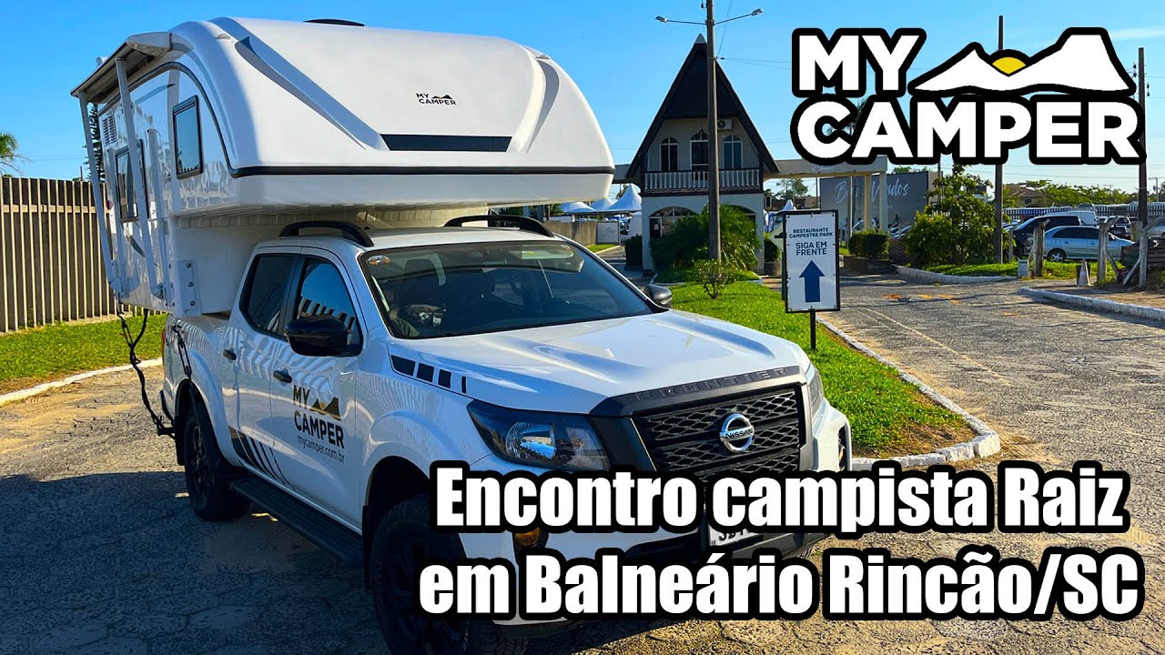 Encontro de caravanismo em balneário Rincão/SC