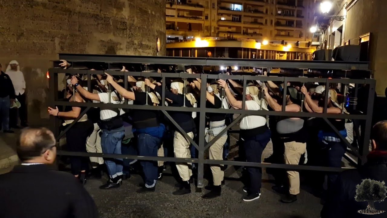 ENSAYOS: Paso de misterio del Cristo de la Conversión (Montserrat)