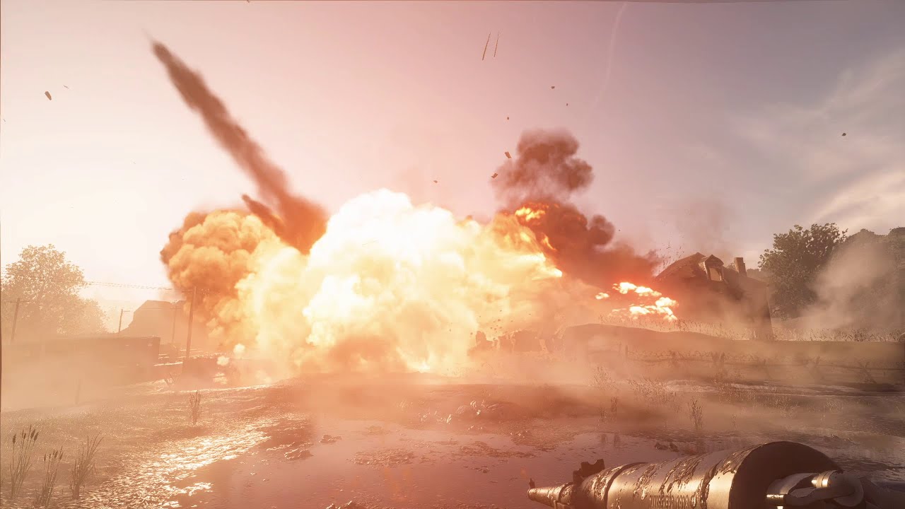 The craziest explosion in Battlefield - Battlefield 1