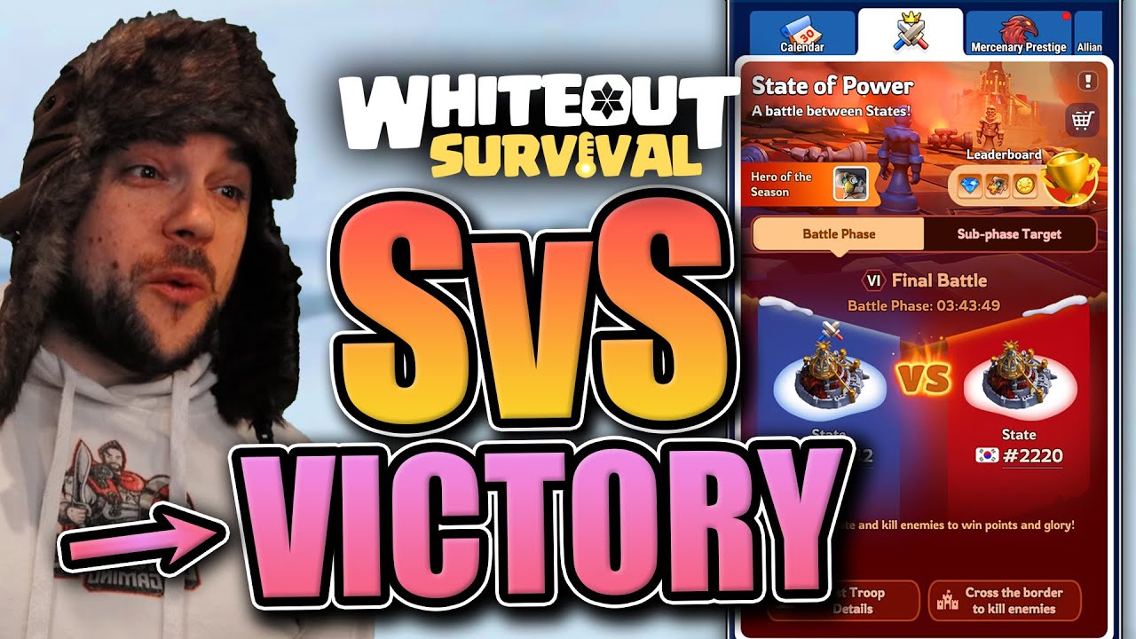 Winning SvS Battle Phase [what you need to know about state invasion] Whiteout Survival
