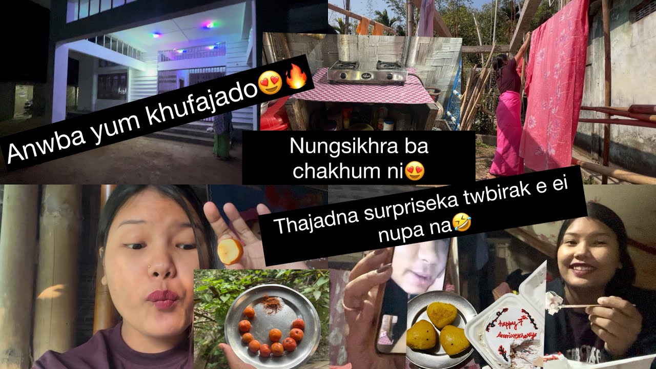 Lepu lepaba ama ntra ama ni / 7th anniversary surprise thajadana😍/ Anouba yum yengthokluba fajeiyeh😍