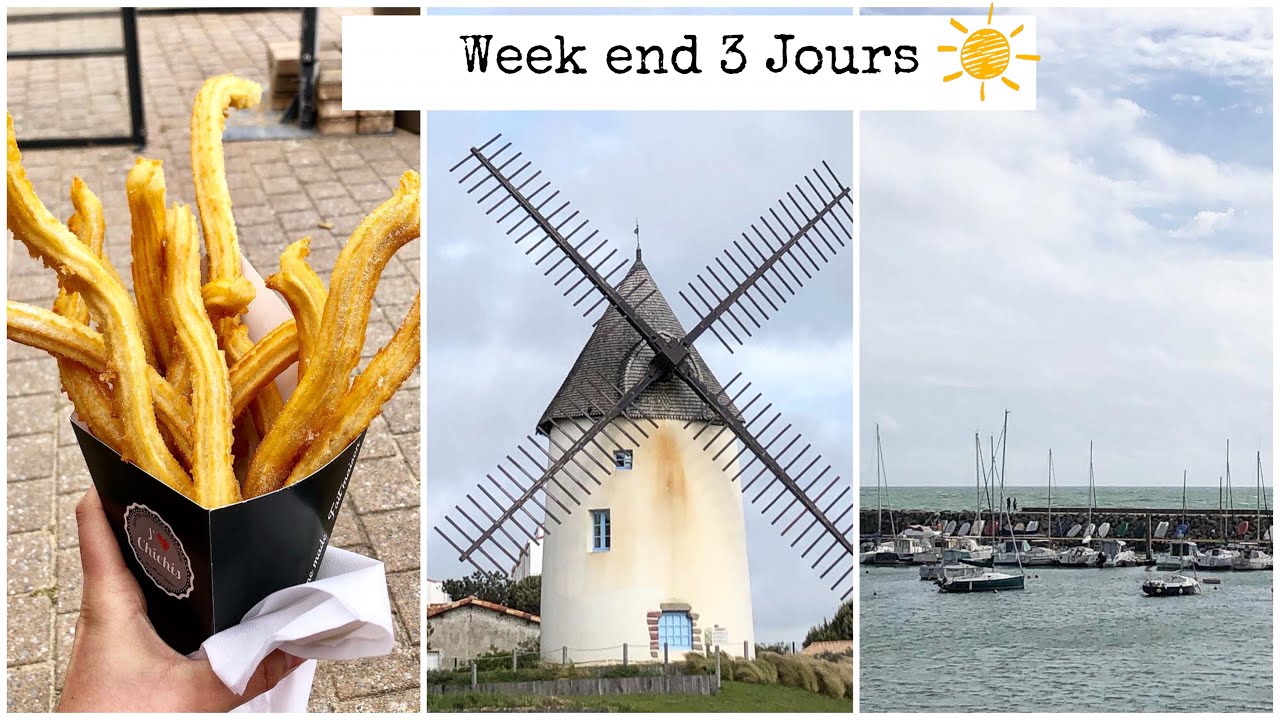 [ Vlog ] : Je pars 3 jours à Jard sur Mer 🌴 ♡