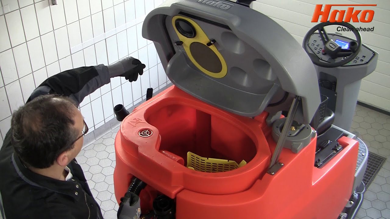 Scrubmaster B175 R - Schmutzwassertank / Spritzdüse