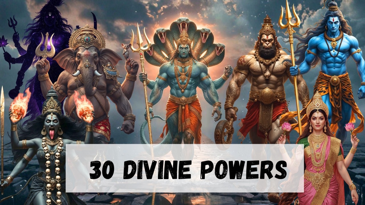 Hindu Gods & Goddesses: 30 Divine Power Walks ⚡ | Epic AI Cinematic