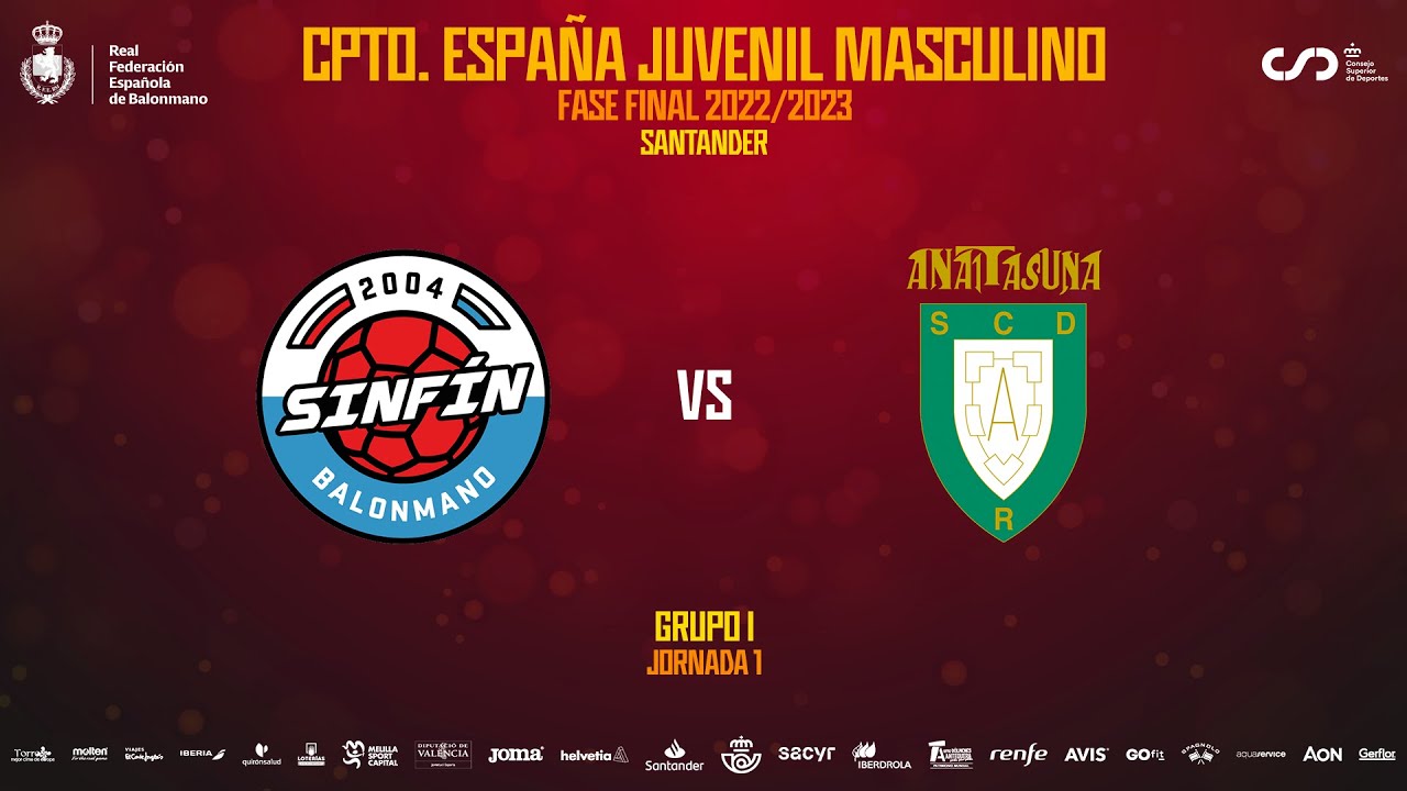#CDEJuvenilBM - Masculino - Grupo I | Balonmano Sinfín : Helvetia Anaitasuna 
