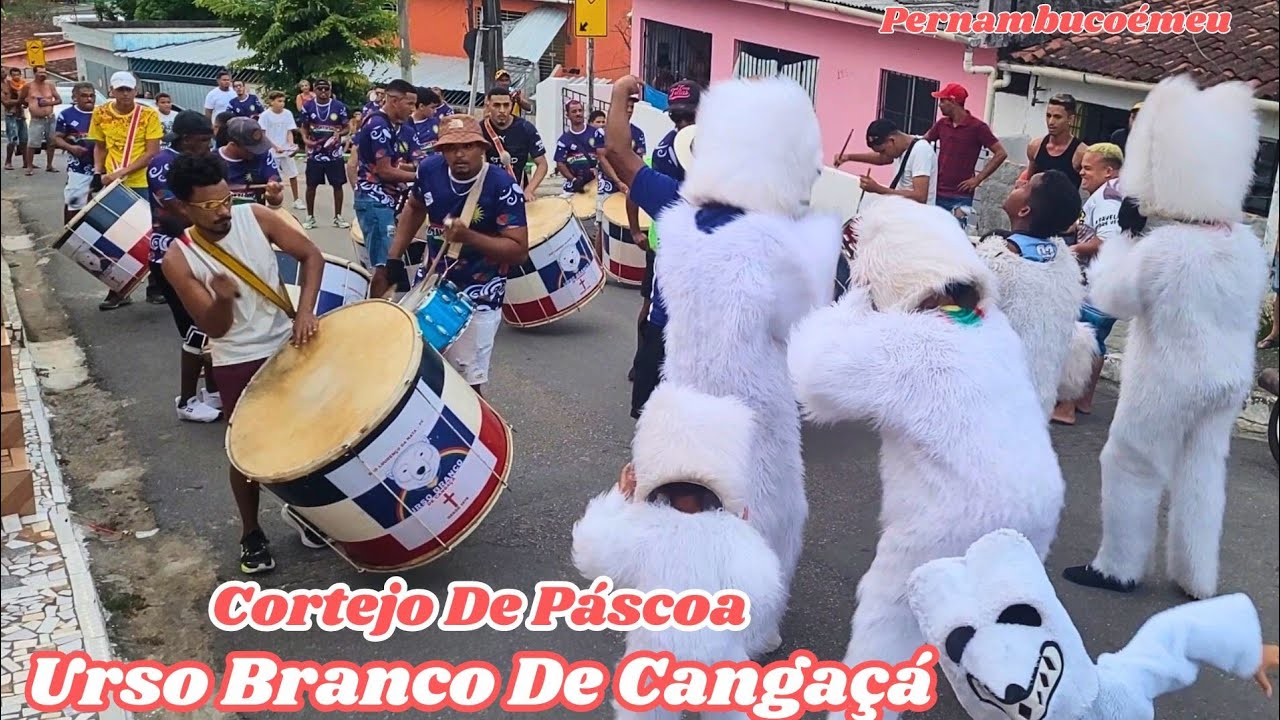 Cortejo De Páscoa Do Urso Branco De Cangaçá 2024