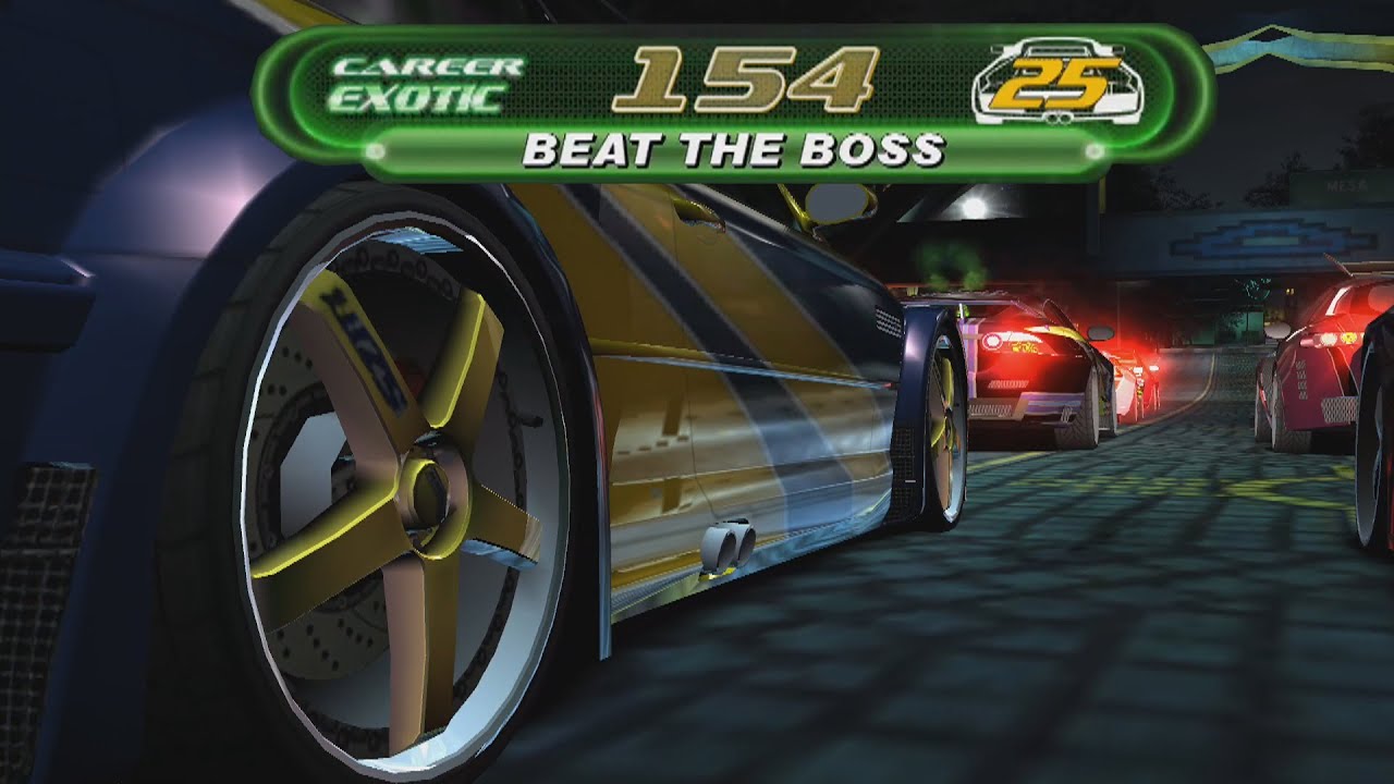 Need For Speed Carbon Arcade: Career Mode (Exotic Career Only)