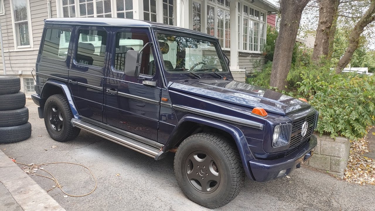 Mercedes G320 1995 года. Работа в процессе.