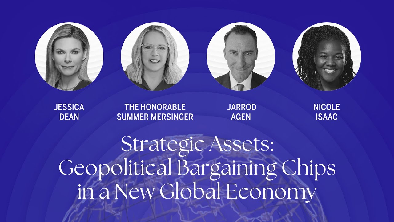 Meridian Summit 2025 - Strategic Assets: Geopolitical Bargaining Chips in a New Global Economy