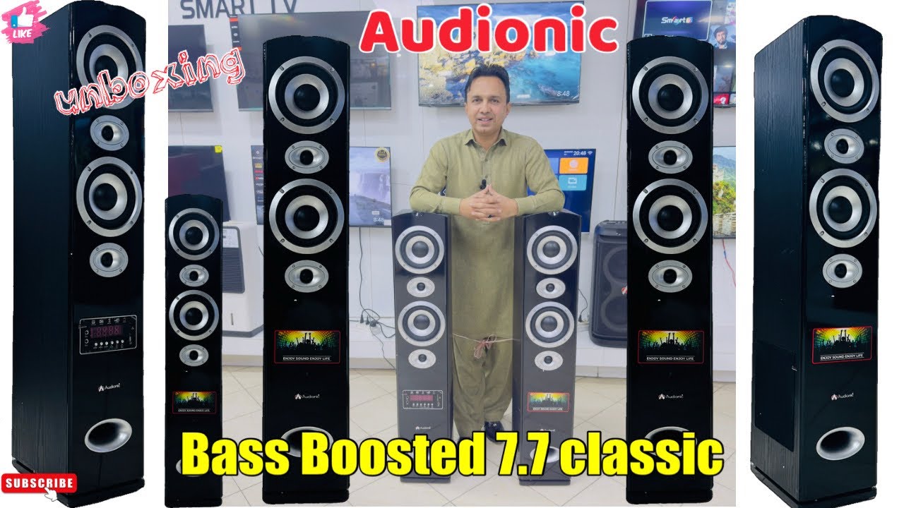 AUDIONIC CLASSIC 7.7 unboxing