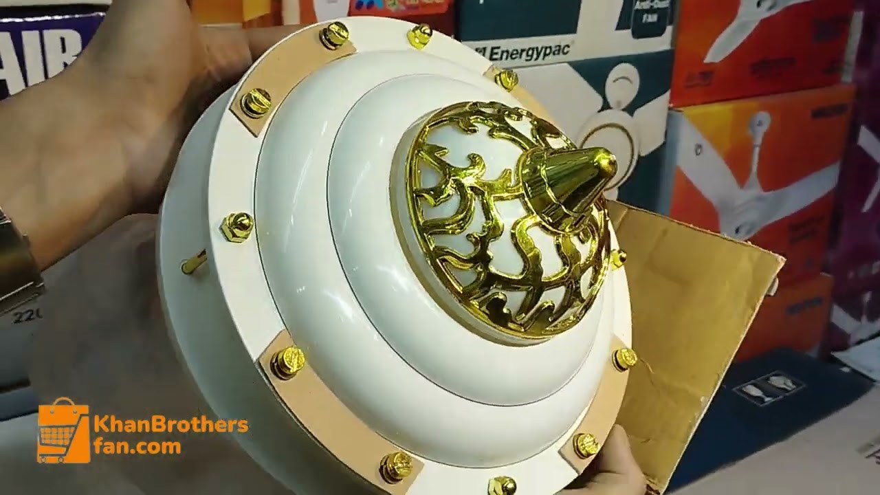 Pak Air (Royal) Ceiling fan unboxing video, Pakistani Ceiling fan