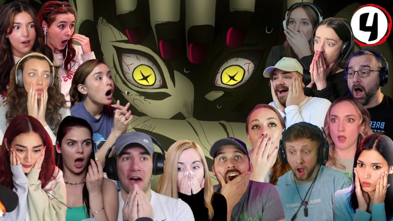 Demon Slayer 1x4 - Season 1 Episode 4 🔥| Reaction Compilation !🔥