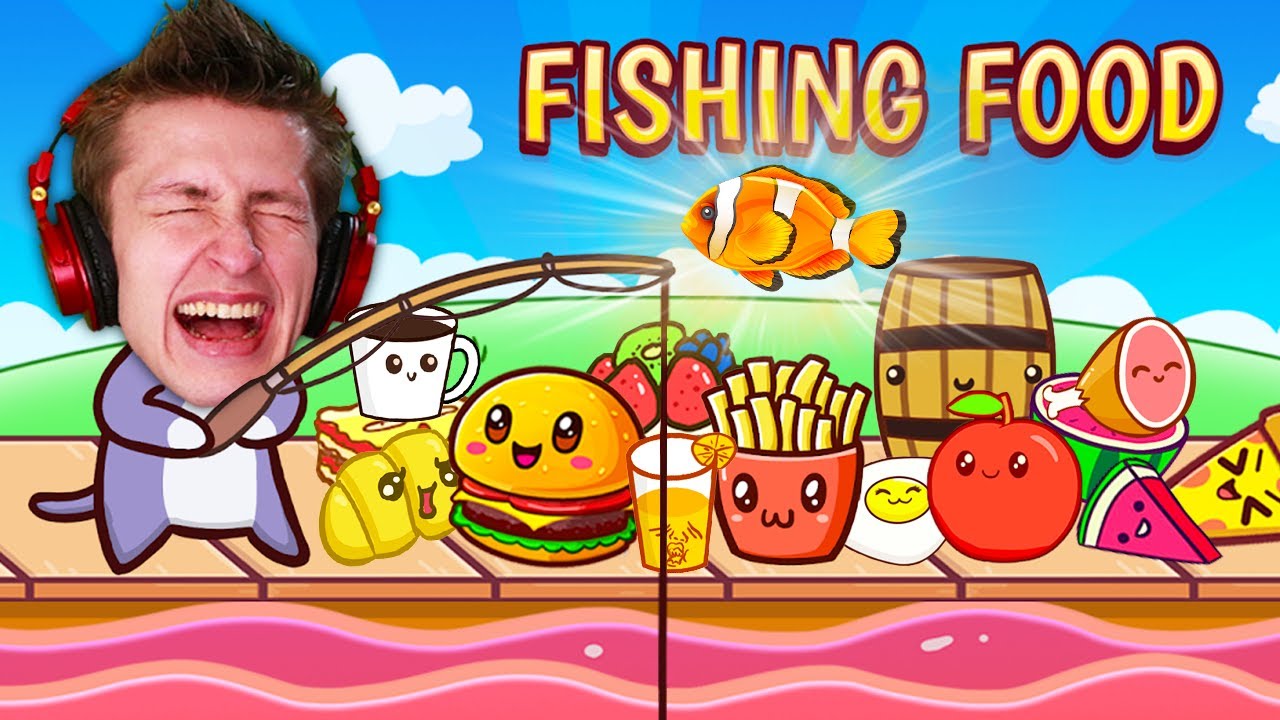 Wait... I Caught a FISH?! (Fishing Food)