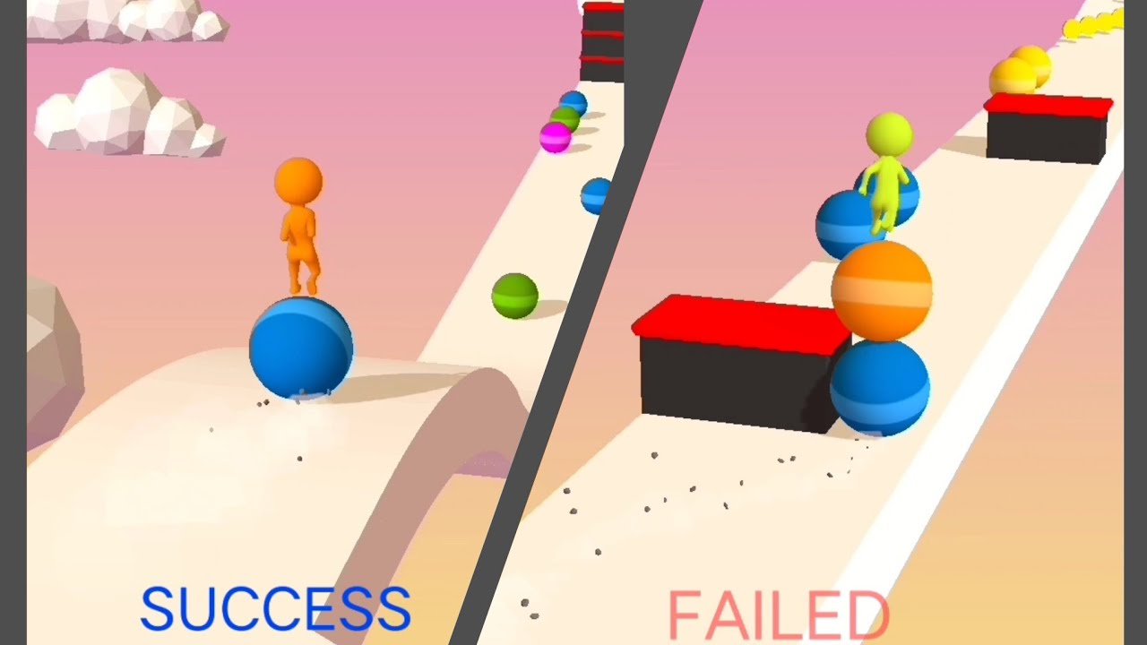 Stack Rider ~ Success Vs Failed Gameplay Walkthrough Android iOS