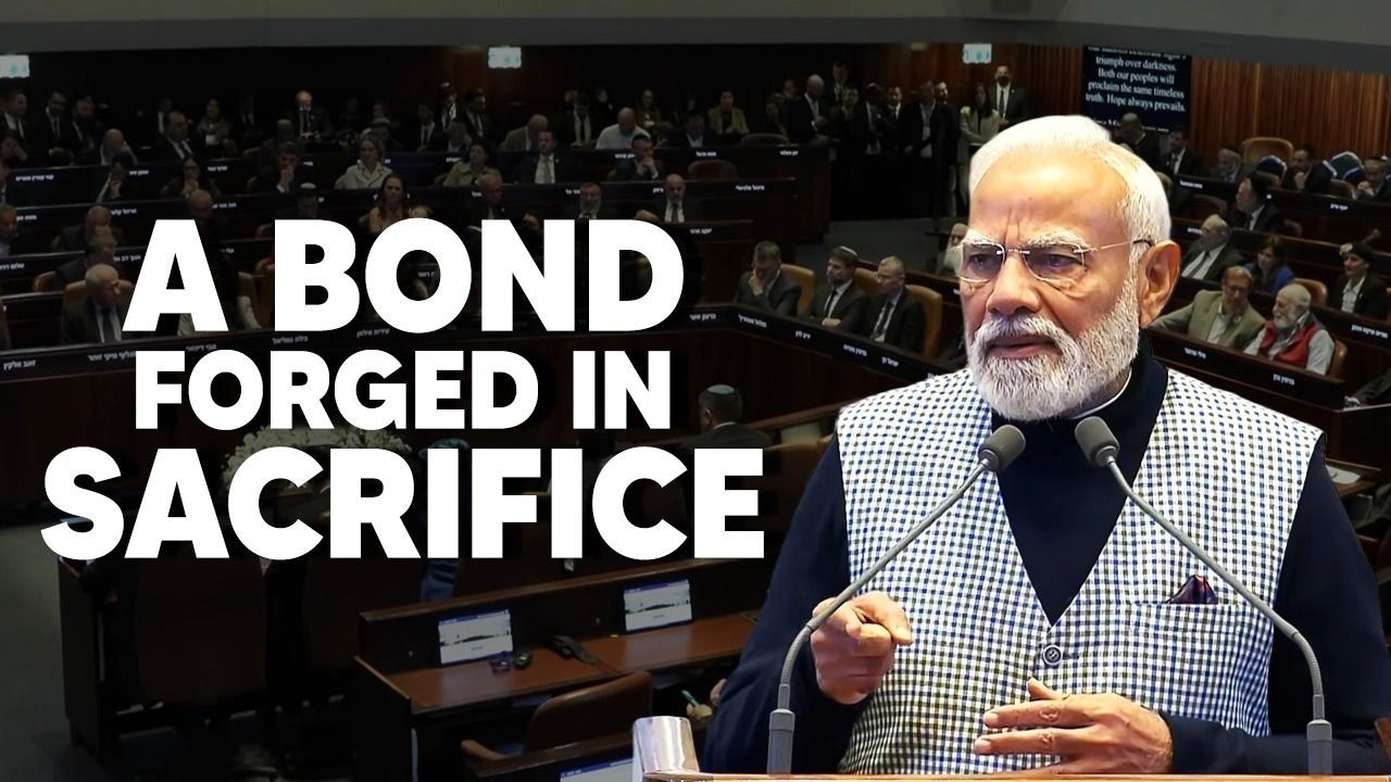 From Haifa to Holocaust remembrance - PM Modi's moving tribute at Knesset