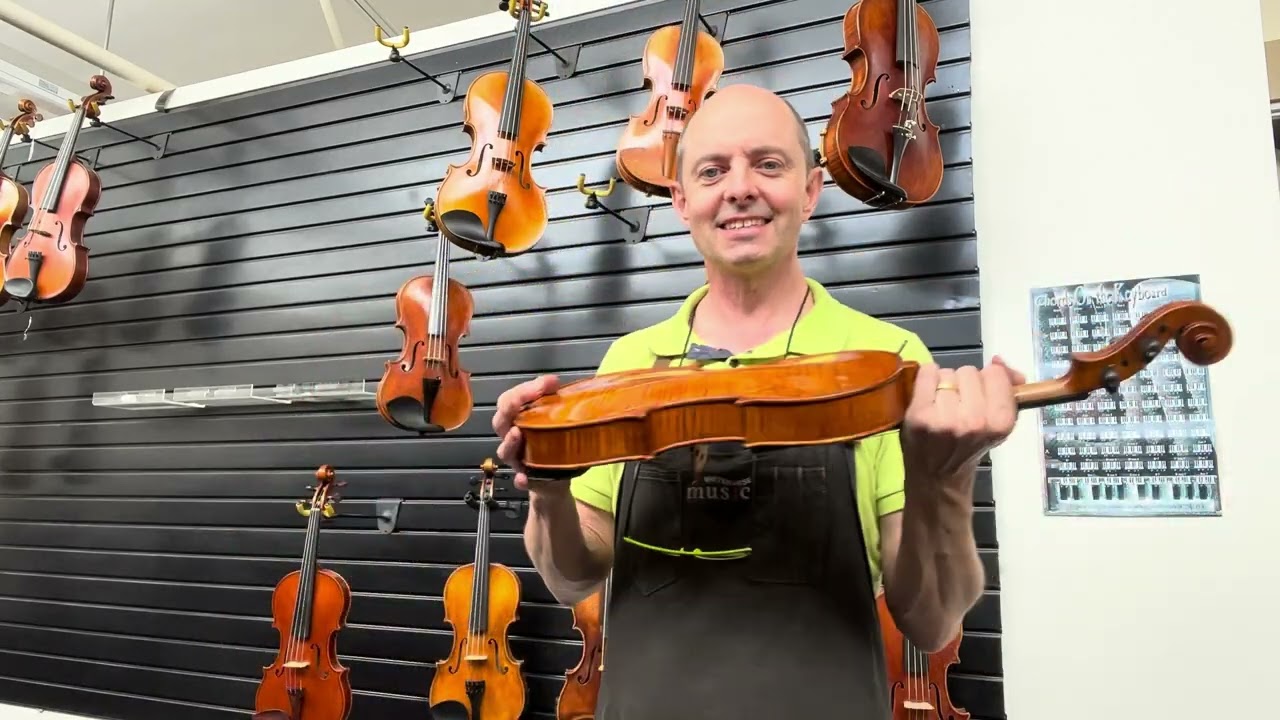 Professional violin comparison $16k to $53k hand chosen in Italy