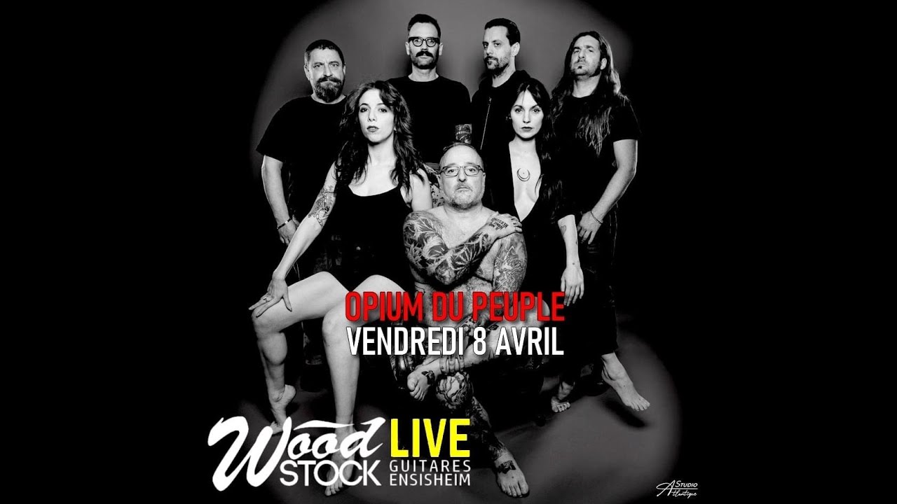 Rétrospective - Opium du Peuple (Rock) chez Wood Stock Guitares - 8/4/2022
