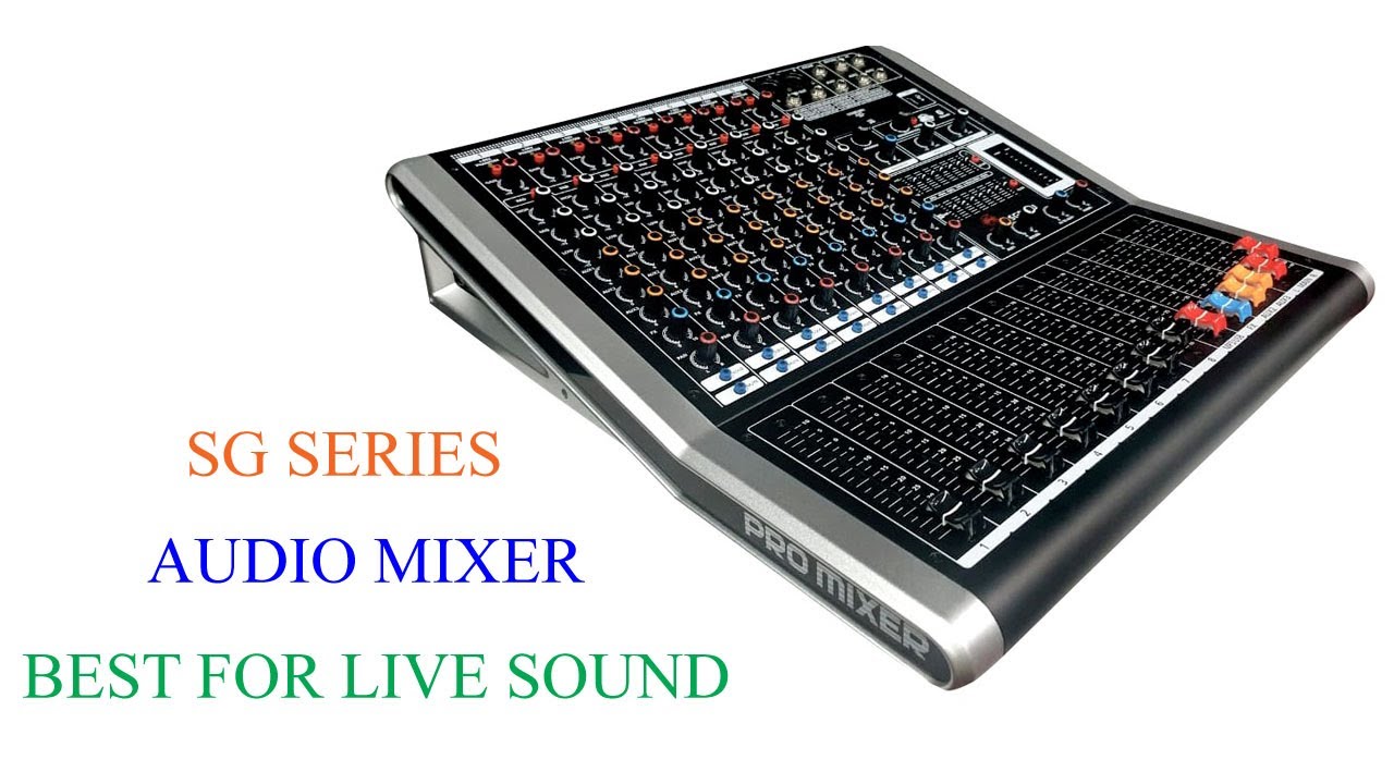 AERONS SG Series Audio Mixer Overview (in Hindi)