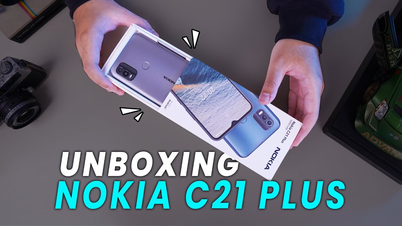 UNBOXING NOKIA C21 PLUS: HP Entry-level, Baterai 4000mAh