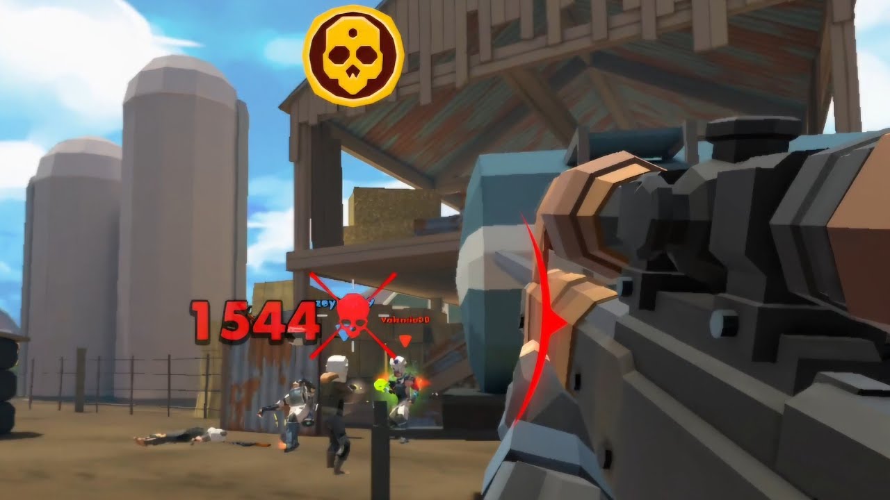 POLYGUN ARENA | 30 KILL STREAK IN GAME 💀 HEADSHOT &times; MULTI-KILL ☠️