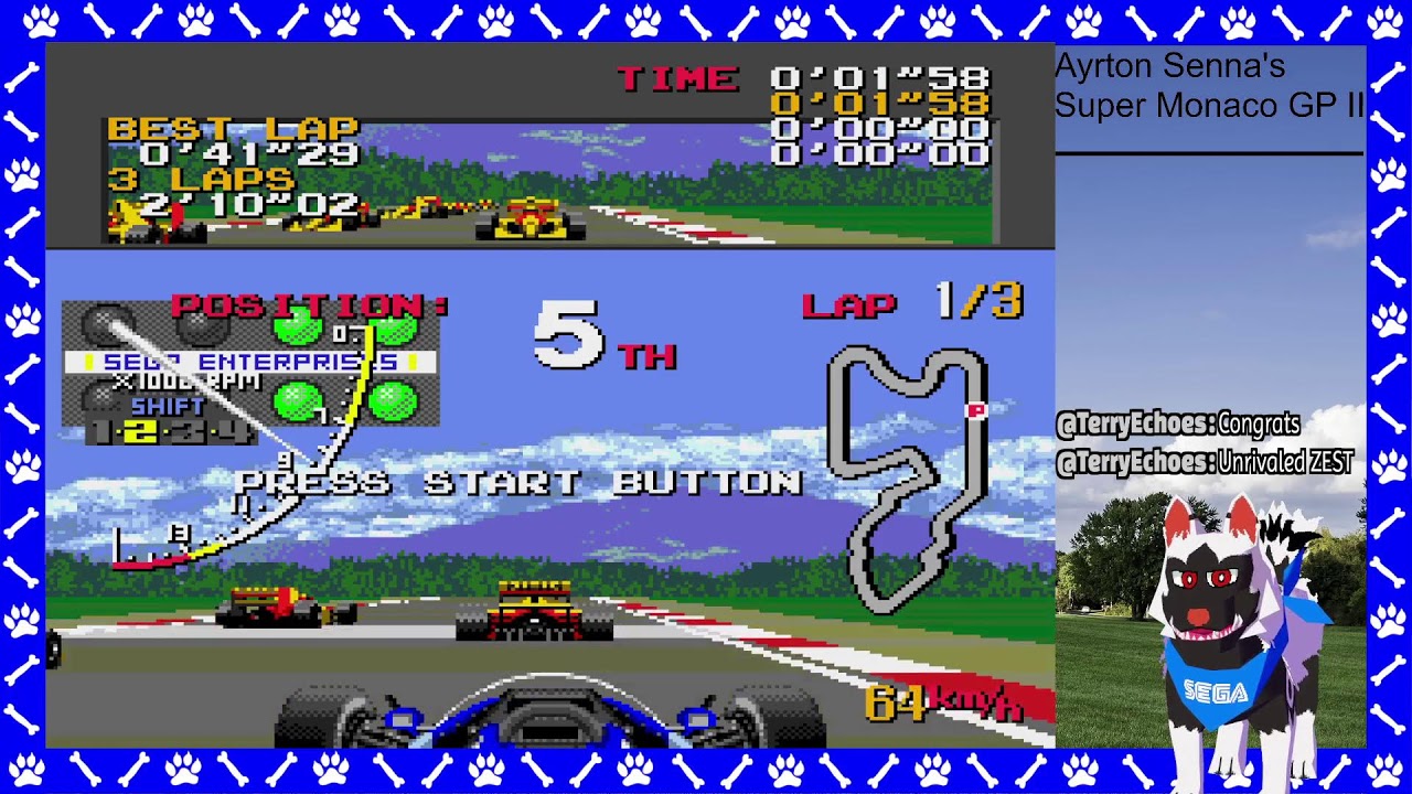 Ayrton Senna's Super Monaco GP II  [Beating All Sega Genesis Games 085] - Act 6
